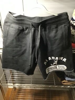 Men's Black Alabama Crimson Tide Athletic Shorts